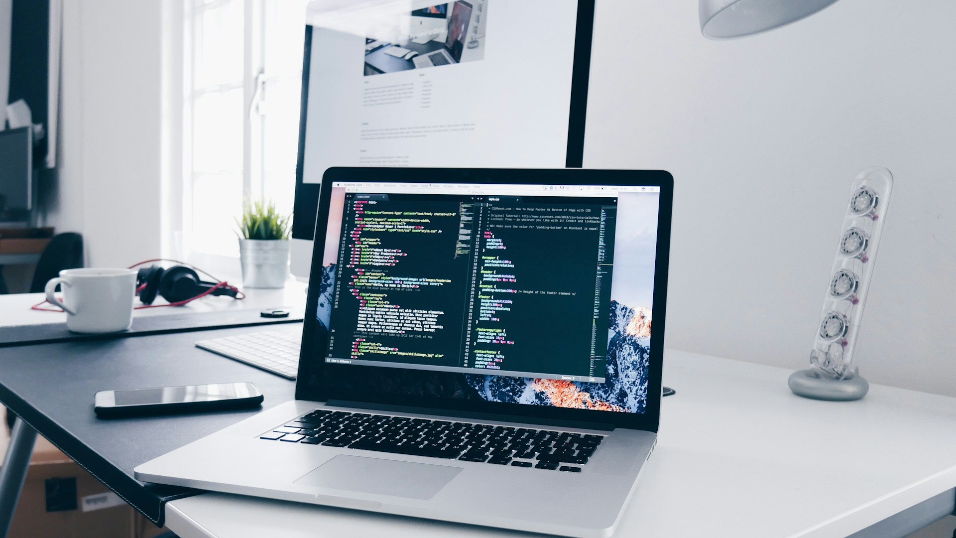 Person working on laptop - SMG Connect IT Solutions